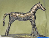 Horse rough casting.