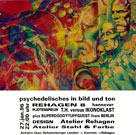 Psychedelic world in picture and sound, octahedron, light picture works and Bilder.Rehagen, Hanover