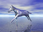 Racehorse Render.