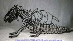 Wire dragon.