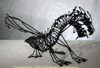 Wire dragon.