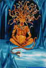 Medusa. 50x70cm. 1987.