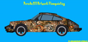 Porsche 911 Artwork Flamepainting