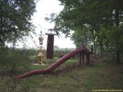 Ausstellung im Suderburger Park. Wolfskuhle.