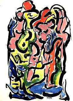 Portrait-Zeichnungen-Malerei-Kunst-15.07.1999