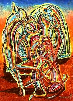 Portrait-Zeichnungen-Malerei-Kunst-28.06.2000